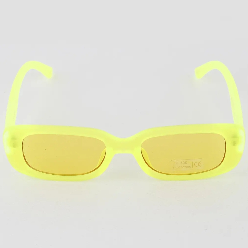 NWT "Gummie Bear" Colorful Retro Sunglasses in Orange Crush - Picture 7 of 7